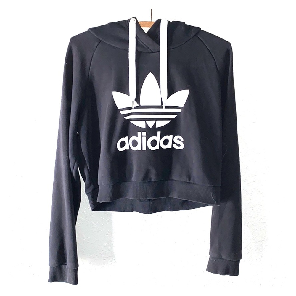 Cropped Adidas Hoodie
